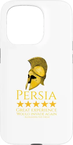 Vista 14 de iPhone 16 Alexander The Great - Persia - Ancient Greek History Meme Case