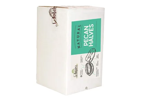 Vista 3 de La Nogalera Pecans - Nueces de nuez crudas, naturales, bolsa sellada al vacío de 5 libras. Comparadas con orgánicas, sin cáscara, sin OMG, sin