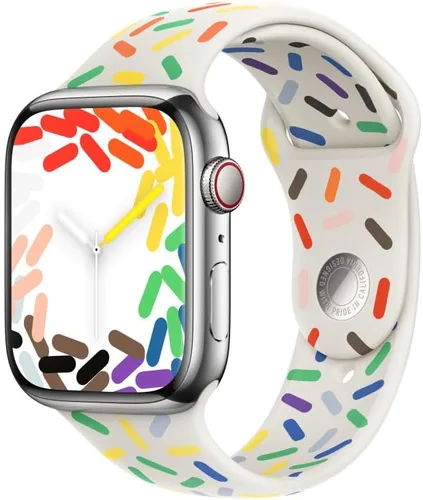 Vista 2 de Apple Correa de reloj - Correa deportiva (1.772 pulgadas) - Edición Orgullo - M/L