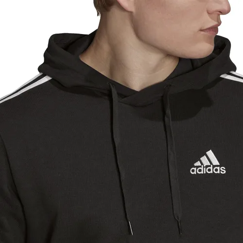 Vista 7 de adidas Sudadera con capucha Standard Essentials Fleece de 3 rayas para hombre