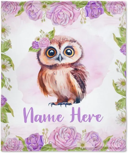 Vista 11 de Manta personalizada con nombre, suave, acogedora y ligera, con nombre para sofá o cama, regalo personalizado, unisex, tamaño XS, 40 x 30 pulgadas
