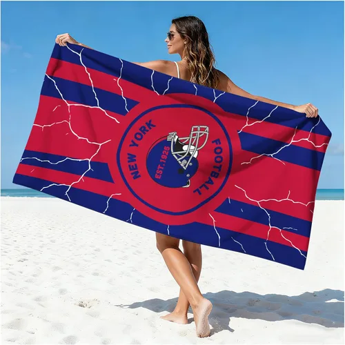 Vista 39 de Toalla de playa de microfibra fina y ligera para fanáticos del fútbol, con temática de la ciudad de Las Vegas, grandes, absorbentes, de gran