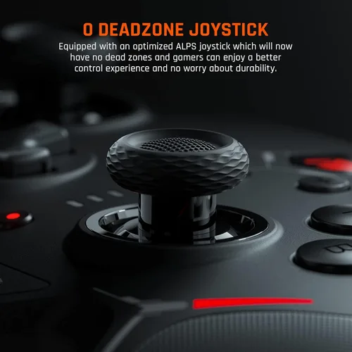 Vista 4 de BIGBIG WON Switch Controllers with Charging Base, Wireless Game Controller for SwitchPCAndroidIOS,Mechanical ButtonsALPS JoystickNFC Sensor6-axis