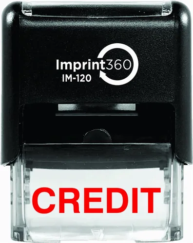Vista 14 de Imprint 360 AS-IMP1001 - Copia Client S, sello de goma autoentintado de calidad comercial resistente, tinta roja, tamaño de impresión de 9/16" x