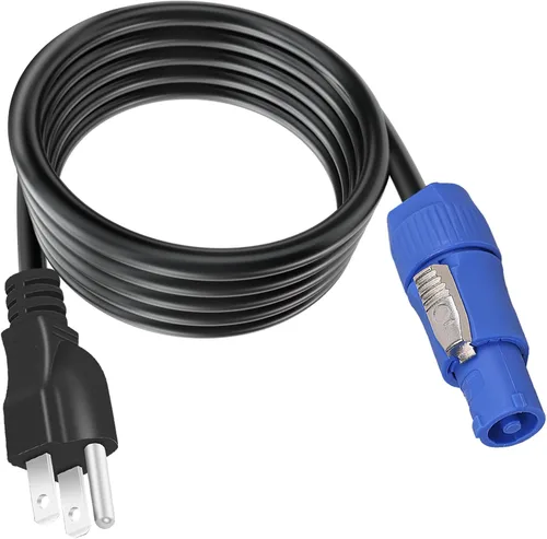 Vista 10 de Cable de alimentación PowerCon de 3 pines, entrada a salida, cable de extensión de alimentación de 12 AWG, se adapta a luz de escenario, haz