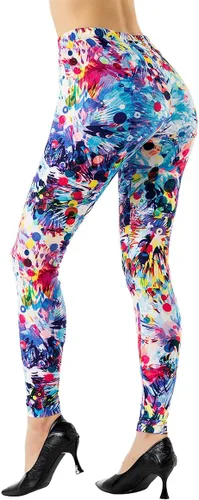 Vista 41 de Ndoobiy pantalones de yoga para mujer, pantalones de entrenamiento básicos, leggings impresos, leggings suaves y mantecosos Un juego