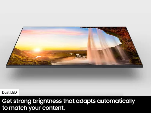 Vista 3 de Samsung - Smart TV QLED 4K de 43 pulgadas de la serie Q60D, Quantum HDR, con Object Tracking Sound Lite, Motion Xcelerator, diseño delgado, Gaming