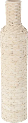 Vista 9 de Deco 79 Jarrón decorativo de madera de bambú para centro de mesa, florero para decoración del hogar, 9 x 9 x 48 pulgadas, marrón
