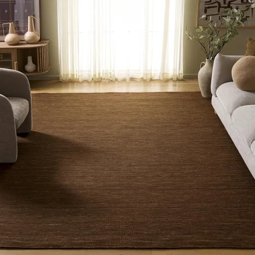 Vista 20 de SAFAVIEH Kilim Collection - Alfombra de pasillo de 2 pies 3 pulgadas x 9 pies, color beige, hecha a mano, de lana sólida, casual, ideal para zonas