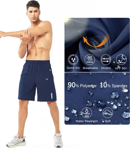 Vista 4 de NORTHYARD - Pantalones cortos deportivos para correr para hombres, ligeros, de secado rápido, 7, 5 o 9 pulgadas, para senderismo, deportes, gimnasio