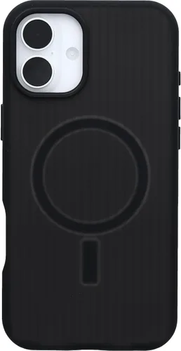 Vista 7 de OtterBox - Funda Symmetry Series Soft Touch con MagSafe para iPhone 16 - Echo oscuro 3X Military Drop Protection - Slim - Pocket-Friendly - Raised