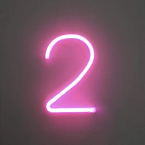 Vista 27 de Letrero de neón, letras de neón, letras del alfabeto de neón iluminadas, letras con luces LED, letras de marquesina iluminadas, batería, USB, rosa