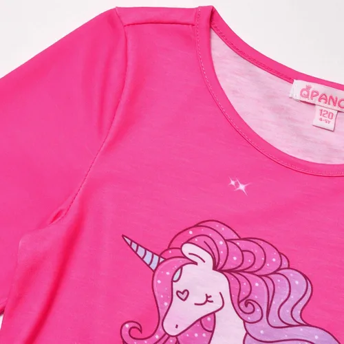 Vista 66 de QPANCY Conjunto de pijamas a juego para niñas y muñecas, pijamas de manga larga para otoño e invierno