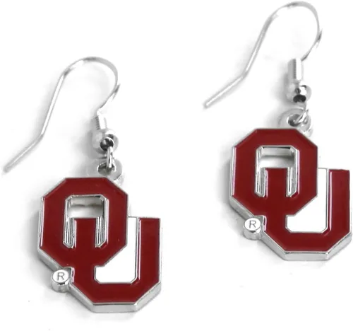 Vista 10 de aminco NCAA Pendientes colgantes con logo de la NCAA para adultos unisex