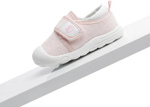 Vista 4 de Zapatos de bebé para caminar, zapatos para niños y niñas, zapatillas antideslizantes para primeros pasos, malla transpirable, zapatos de dibujos