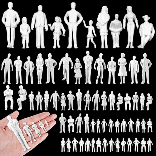Vista 10 de Namalu 70 piezas de figuras de personas 1: 25 1: 50 1: 75 1: 150, modelo Varios
