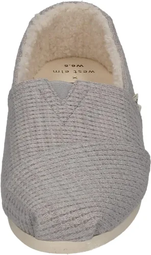 Vista 3 de TOMS Womens West Elm X Alpargata Slip On Flats Casual - Grey
