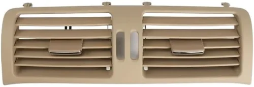 Vista 4 de Dashboard Vent Grille Front Row Wind Middle Center Console Conditioning Vent Grill Outlet Panel For W251 R For Class 2518300554(Beige Silver)