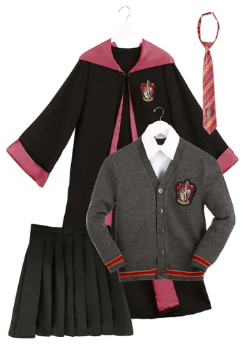 Vista 11 de Disfraz Deluxe de Hermione Granger para Niños de Harry Potter Multicolor
