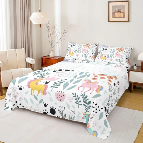 Vista 39 de Erosebridal Juego de sábanas de animales de la selva para niñas y niños, juego de sábanas de safari salvaje con diseño de elefante, oso, tigre