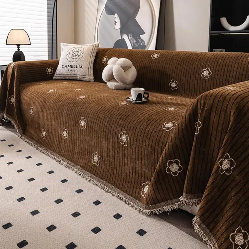 Vista 70 de ROOMLIFE Manta de sofá estilo azteca boho para sillones de 2/3 cojines, fundas de sofá lavables y antideslizantes aptas para mascotas, protector