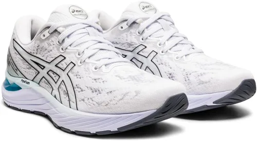 Vista 2 de ASICS Gel-Cumulus 23 - Tenis de correr de punto de malla para mujer