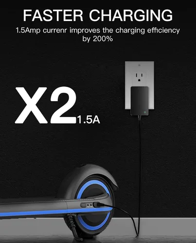 Vista 4 de Adaptador AC/DC de 25.2V 1.5A apto para batería de litio de 21.6V