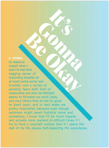 Vista 2 de Knock Knock It's Gonna Be Okay Inner-Truth Journal (Ombre Edition)