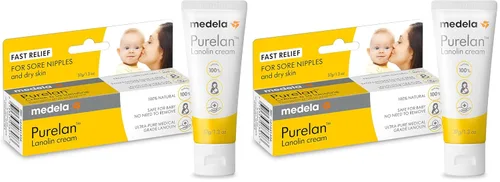 Vista 11 de Medela Purelan Lanolin Crema para pezones, alivio rápido, seguro para bebés