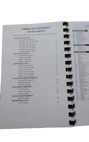 Vista 2 de Loadbooks USA Complete Reloading Manual 300 ACC Blackout Whisper .300 NEW Plastic Comb – 1 Enero 2016