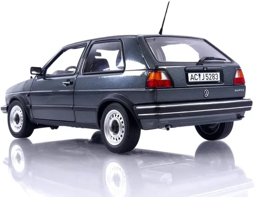 Vista 3 de Norev 1:18 VW Golf CL 1988 - Gris Metálico
