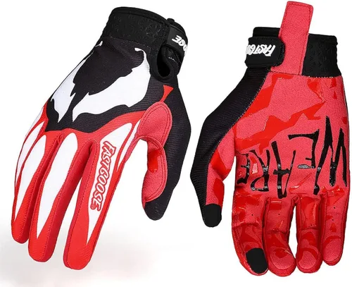 Vista 3 de Guantes de motocicleta para hombres y mujeres para pantalla táctil, guantes de equitación de montaña para motocross, escalada de suciedad