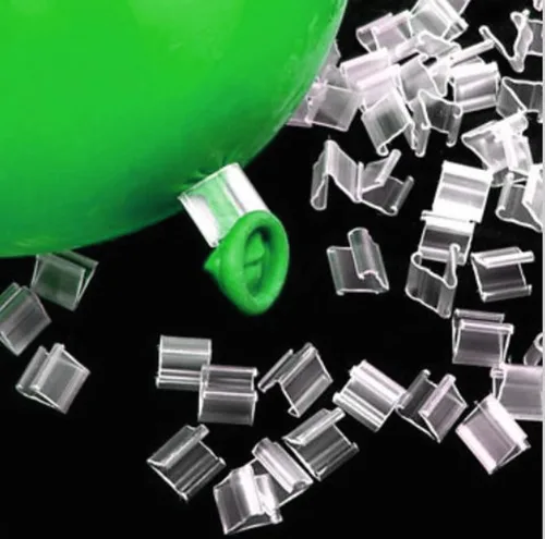 Vista 2 de Clips para globos de plástico jumbo 72ct