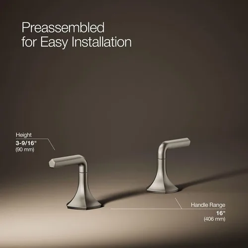 Vista 132 de KOHLER K- 27010-4-BV Occasion™ - Manijas de palanca color bronce cepillado vibrante