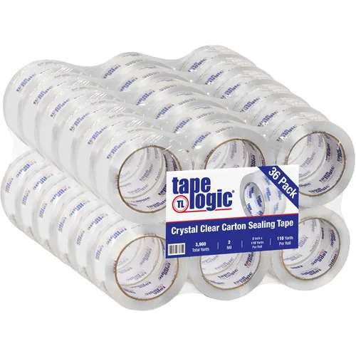 Vista 7 de Aviditi Tape Logic - Cinta de embalaje transparente de 2 pulgadas x 55 yardas, 2.6 mil, resistente, paquete de 12, perfecta para embalaje, envío