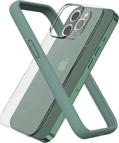 Vista 10 de Funda protectora compatible con iPhone 13 Pro Max de 6.7 pulgadas, protección de borde elevado, antihuellas, antihuellas, funda protectora suave