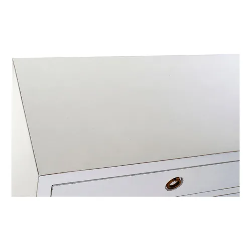 Vista 4 de Aparador DKD Home Decor Kamakura Blanco Dorado Metal Álamo 150 x 50 x 80 cm (150 x 50 x 80 cm)