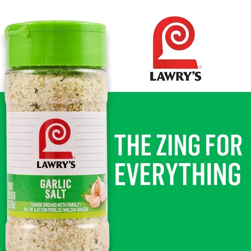 Vista 22 de Lawry's - Sal de ajo con perejil molida gruesa, 3 onzas