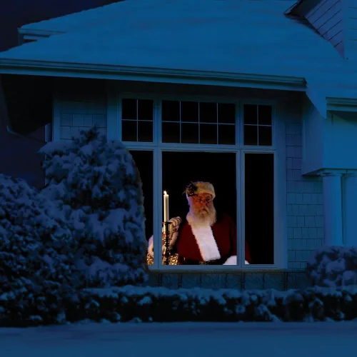 Vista 3 de Kringle Bros The Original Virtual Santa in The Window Movie on DVD