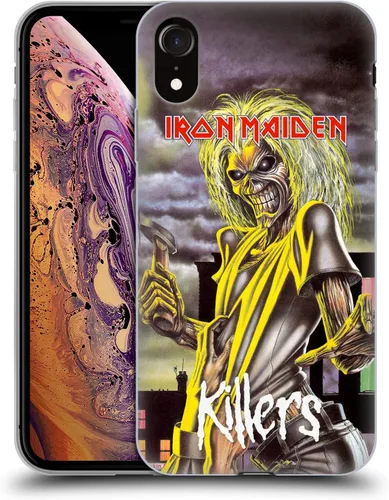 Vista 106 de Head Case Designs Funda de gel suave con licencia oficial de Iron Maiden Brave New World, compatible con Apple iPhone 7 Plus/iPhone 8 Plus Nuevo