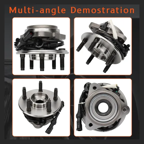 Vista 6 de 515003 Buje para rueda delantera y soporte nuevo para Ford Mazda Mercury 4WD AWD w/ ABS