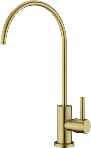Vista 10 de Grifo de filtro de agua negro – Grifo RO 100% sin plomo, grifo de agua potable giratorio de 360° para fregadero de cocina, compatible con ósmosis