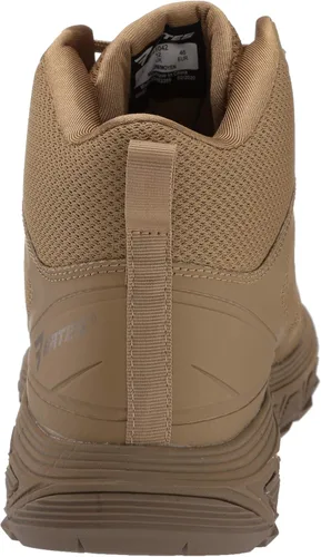 Vista 3 de Bates Rush Mid Botas militares y tácticas para hombre, Negro