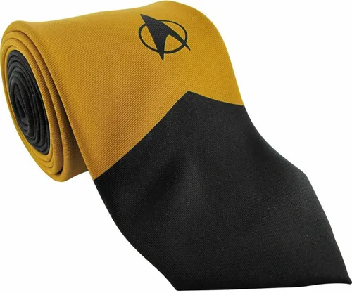 Vista 2 de Star Trek Oficial Tie Red Command Blue Science Yellow Engineering The Next Generation TNG Mighty Fine 58x3 pulgadas