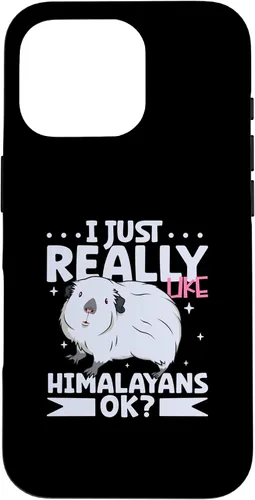 Vista 20 de iPhone 16 I just really like my Himalayan Guinea Pig Case