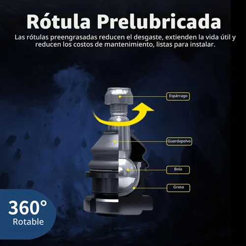 Vista 2 de Brazo de control superior delantero con rótula para Ford F-150 2004