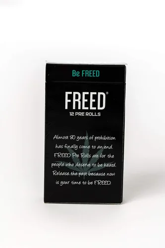 Vista 3 de FREED - Cigarrillos de hierbas - Hierbas 100% naturales - 1 caja cuadrada (10 paquetes por caja) - 120 humos por caja - Sin tabaco y sin nicotina