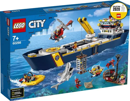 Vista 2 de LEGO 60266 Ciudad Océanos El barco de exploración del océano