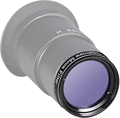 Vista 2 de SOLOMARK Filtro de luna CrystalView de 1.25" para telescopios