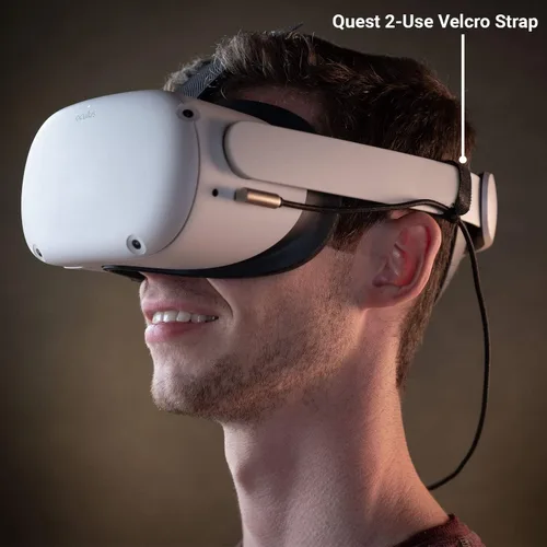 Vista 5 de VRGE - Kit organizador de batería USB para Oculus Quest